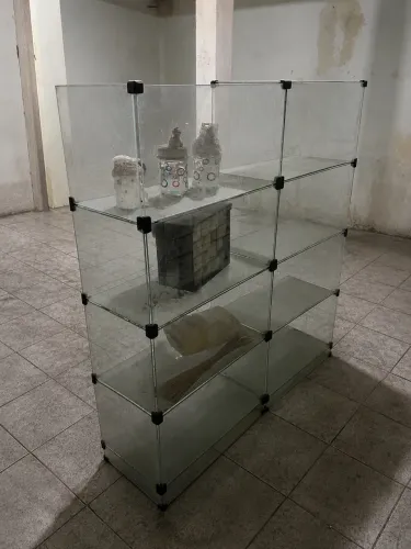 Pratileira modulada de vidro - menor preço já, não negociável