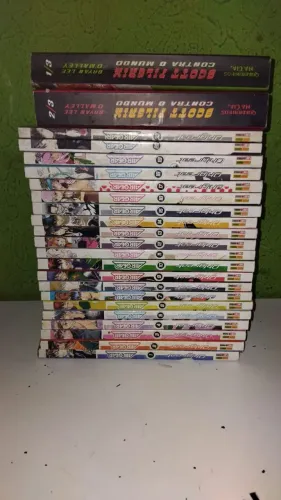 coleção mangá air gear & scott pilgrim