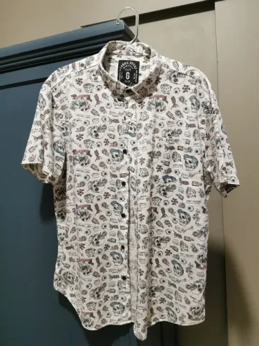 Camisas de botão kit com 3