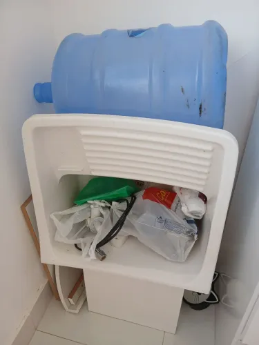 Tanque plástico lavar roupas e outros