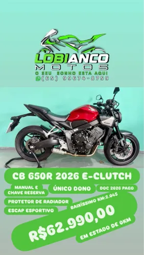 NOVA CB 650R E-CLUTCH