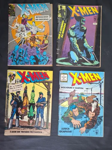 Lote X-men N° 40, 43, 44 e 45