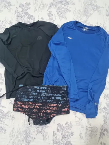 Blusa uv infantil kit praia 