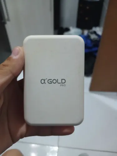 Carregador portátil de iPhone novo sem defeitos e nunca foi usado