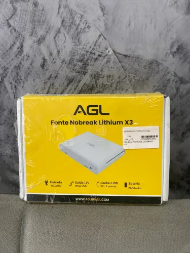 Fonte Nobreak Lithium X3 da AGL