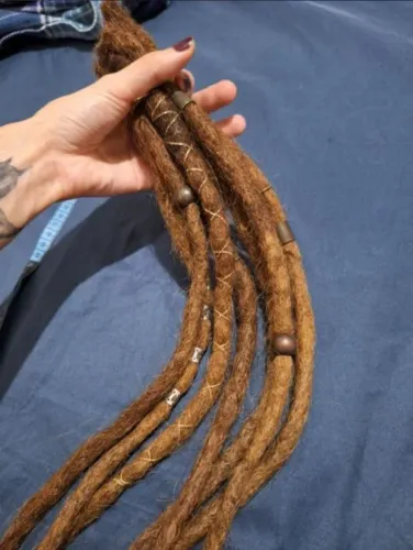 Dread cabelo humano 
