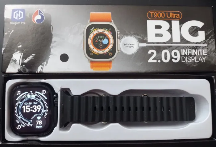 Promoção! Smartwatch T900 Ultra Big 2.09" Novo Na Caixa