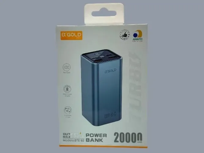 Power Bank 65W GOLD PRO 20000mAh - Turbo Fast Charge