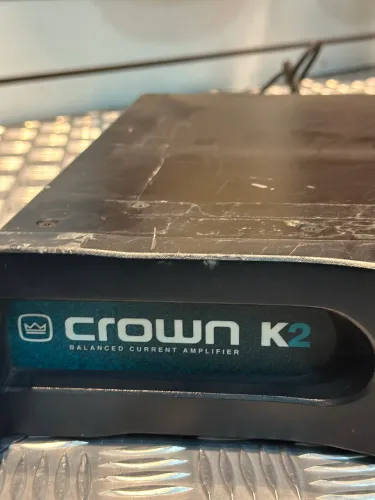Amplificador / potência crown k2 2500wts ( leia o anúncio )