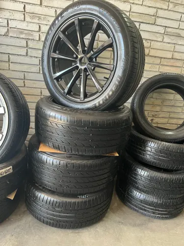 Rodas aro 18 com pneus novos