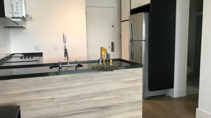 Apartamento mobiliado 2 dormitórios 1 vaga para locação no Brooklin próximo ao Metrô Campo