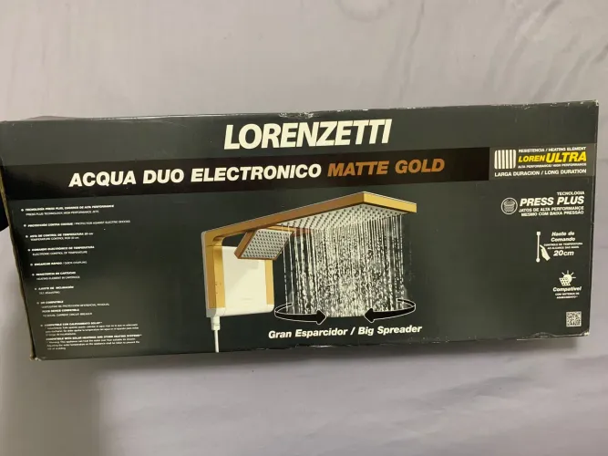 CHUVEIRO AQUA DUO LOREZENTI