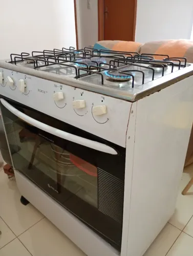 Fogão 5 bocas barato pra sair rápido 