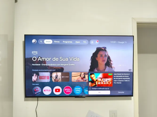Smart tv 50 polegadas nova