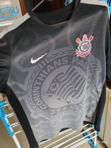 Camiseta de treino corinthians 2015 tamanho gg