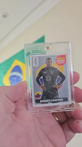 Moisés Caicedo Prata - Figurinha extra legend