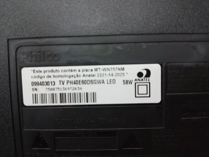 Smart TV Philco 40 polegadas só 70 reais 