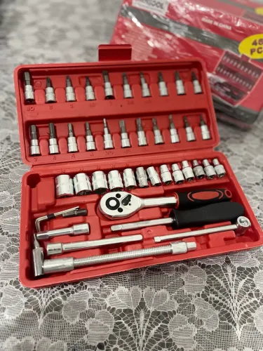 DESAPEGO - KIT 46 PEÇAS FERRAMENTAS MULTI USO