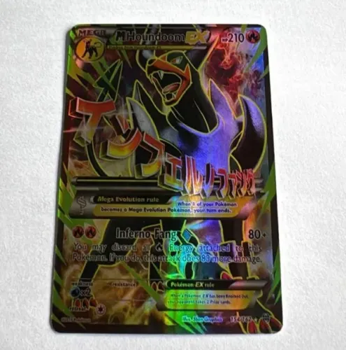 Carta Pokemon M Houndoom-EX (154/162)