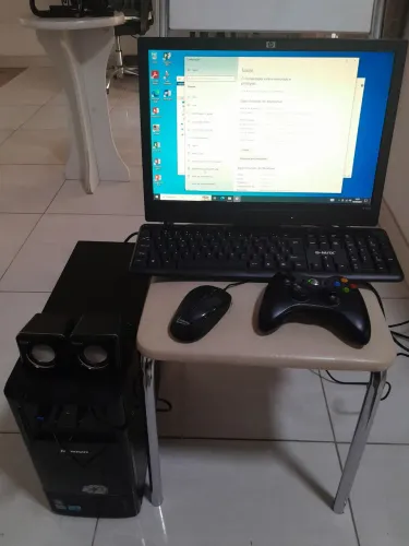 Computador completo com wifi, joystick e jogos