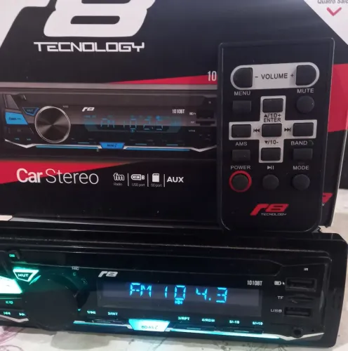 Radio som automotivo USB Bluetooth