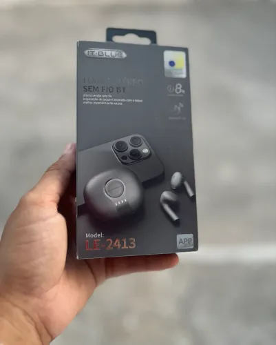 Fone de ouvido Bluetooth It-blue - ENTREGA A DOMICÍLIO 