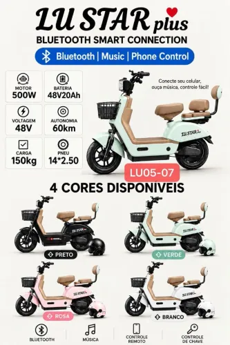Moto elétrica 500 w. 48/20