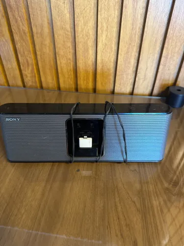 DOCK SONY 80w RMS MUITO FORTE IPHONE E todos os tipos de celulares