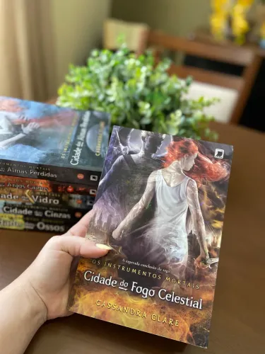 kit 6 livros Os Instrumentos Mortais - usado