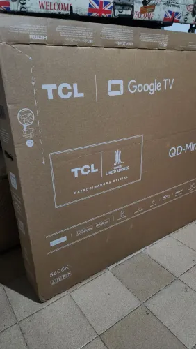 Tv tcl 6ck 55p Garantia de 2 anos