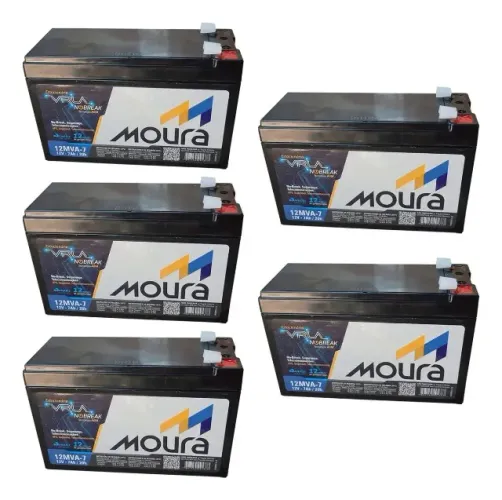 Bateria Estacionaria Moura 12v 7ah Nobreaks ,Equipamentos Hospitalar