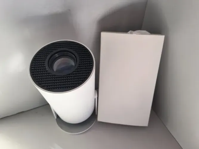 LT017 Mini Projetor Smart 4k Android Wifi 10 80P HD HY300 110v/220v Branco