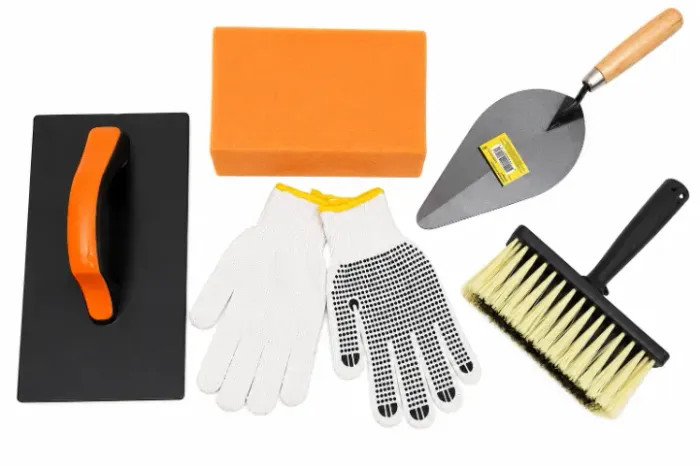 Kit Ferramentas 5 Peças Para Pedreiro Profissional Reboco