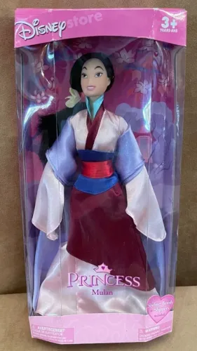 BONECA BARBIE MULAN DISNEY STORE NOVA NA CAIXA LACRADA ITEM ANTIGO E RARO