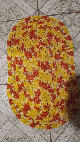 Tapete de crochê