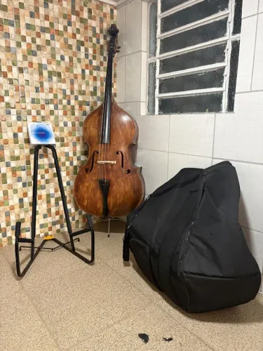 Contrabaixo Acústico Nhureson 3/4- Madeira Maciça