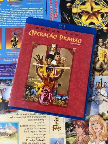 BLU-RAY OPERAÇÃO DRAGÃO COM BRUCE LEE