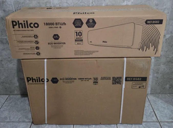 AR-CONDICIONADO PHILCO 18.000 MIL BTUS INVERT 
