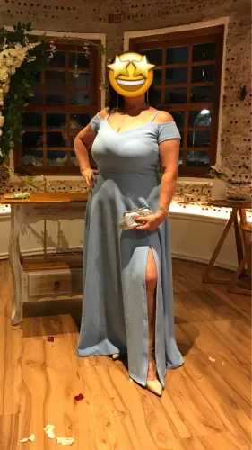 Vestido de Festa Azul Serenity 