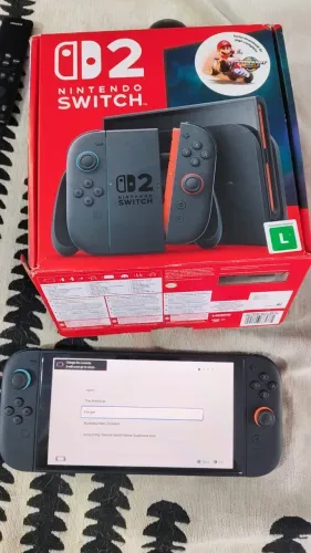 Nintendo switch 2 Impecável parecendo novo Completo