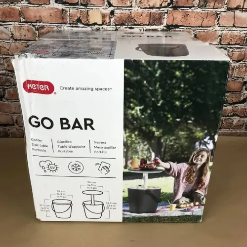 Cooler e mesa go bar 2 em 1 keter
