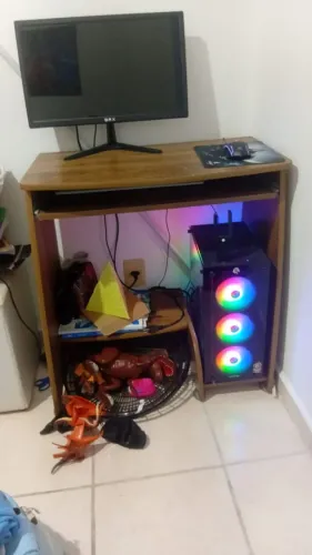 Pc Gamer I5 16gb 480,gb Rx580 8gb 500w Monitor 21 Kit Gamer