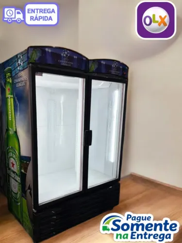 Cervejeira Expositora de Bebidas Porta Dupla