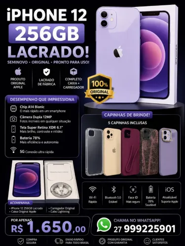 iPhone 12 de 256gb