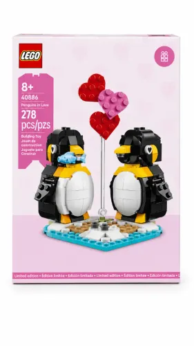 LEGO Dia dos Namorados GWP 40886 Penguins in Love - Lacrado | Edição Limitada | Original