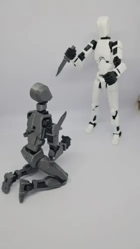 Kit 3 Dummy com várias armas