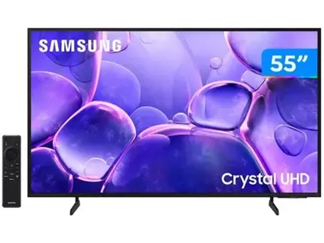 Smart TV 55 Pol. Samsung Crystal Ultra Hd 4K