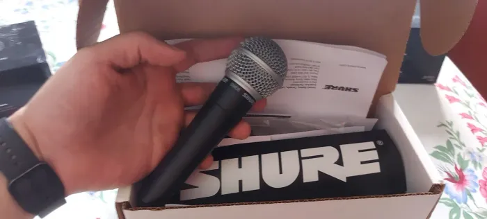 Microfone Shure SM58 Original NOVO