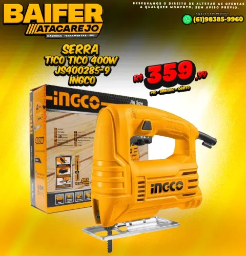 Serra Tico-Tico 400w JS400285-9 Ingco