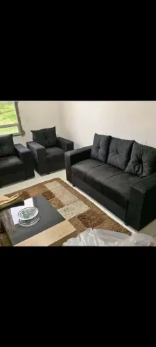 Sofá mais 2 poltronas preço de fábrica 999 a vista ou 10x de 110 todas cores disponíveis 